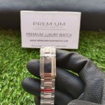 Rolex Datejust Green Dial | 41mm Olive Green Palm Motif Dial | Jubilee Stainless Steel Wrist Watch