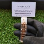 Rolex Oyster Rose Gold Datejust 41mm Two-Tone Black Dial Watch