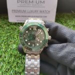 Omega Seamaster 300m Chronograph 44MM Co-Axial Master Chronometer  Green Dial Steel Men’s Watch