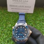 Omega seamaster blue rubber strap 300M Co‑Axial Master Chronometer 42 Mm Automatic Men’s Watch