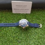 Omega seamaster blue rubber strap 300M Co‑Axial Master Chronometer 42 Mm Automatic Men’s Watch