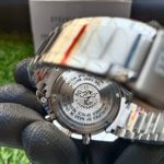 Omega Speedmaster Chronograph ’57 Co-Axial Master Chronometer 40.5mm Silver Bezel Black Dial Men’s Wrist Watch