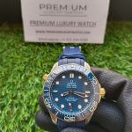 Omega Seamaster Blue Gold 300m Co-Axial Master Chronometer Automatic Men's Watch