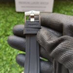 Omega Seamaster 300 Black 42MM Gold Dial Co Axial Master Chronometer Rubber Belt Men’s Wrist Watch