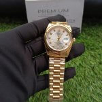 Rolex Datejust 36MM Gold Silver Diamond Dial President Bracelet Men’s Watch/Unisex Wrist Watch