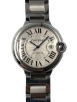 Cartier Ballon Bleu 33mm Stainless Steel Ladies Wrist Watch