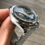 Omega Speedmaster 50th anniversary Moonwatch Apollo 11 Case Moonshine Gold & Black Bezel Black Dial Men’s Watch