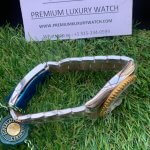 Rolex Yacht master blue & Gold Dial | Stainless Steel | Oyster bracelet watch