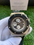 Audemars Piguet Royal Oak Offshore Black Dial 44MM Rubber Strap Men's Watch