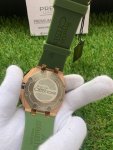 Audemars Piguet Royal Oak Offshore Green Dial Chronograph Green Rubber Strap 44MM Dial Watch