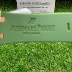 Audemars Piguet Royal Oak Offshore Green Dial Chronograph Green Rubber Strap 44MM Dial Watch