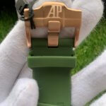 Audemars Piguet Royal Oak Offshore Green Dial Chronograph Green Rubber Strap 44MM Dial Watch