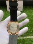 Audemars Piguet Royal Oak Chronograph Rose Gold Black Dial 44MM Offshore Men's Watch