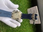 Audemars Piguet Royal Oak Offshore Blue Dial 44MM Rubber Strap Steel Chronograph Men's Watch