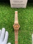 Patek Nautilus Rose Gold Yellow Dial Automatic Men's Watch
