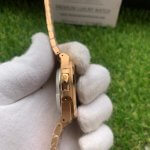 Patek Nautilus Rose Gold Yellow Dial Automatic Men's Watch