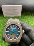Audemars piguet Royal Oak Tourbillon Selfwinding 41MM Blue Dial Stainless Steel Watch