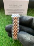 Rolex Datejust Jubilee Diamond Dial 31MM Two Tone White Dial Oyster Perpetual Watch