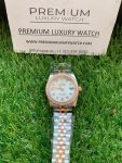 Rolex Datejust Jubilee Diamond Dial 31MM Two Tone White Dial Oyster Perpetual Watch