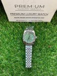 Rolex Lady Datejust Diamond 31MM Stainless Steel Green Dial Oyster Perpetual Jubilee Bracelet Watch