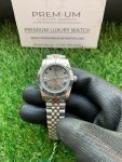 Datejust 31MM Rolex Ladies Slate Roman Dial Automatic Jubilee Bracelet Wrist Watch