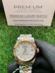 Rolex Datejust Lady 31mm Rose Gold/Steel Dial With Diamond Marker Silver Dial Oyster Perpetual Watch