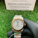 Rolex Datejust Lady 31mm Rose Gold/Steel Dial With Diamond Marker Silver Dial Oyster Perpetual Watch
