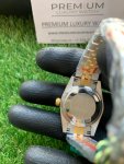 Ladies Datejust Two Tone Rolex 31mm Gold/Steel Silver Roman Dial Oyster Perpetual Watch