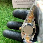 Rolex Ladies 2 Tone Datejust 31MM Gold/White Roman Dial Oyster Perpetual Jubilee Bracelet Watch