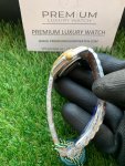 Rolex ladies Datejust Two-Tone 31MM Yellow Gold Sliver Dial Diamond Oyster Perpetual Jubilee Bracelet Watch