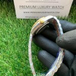 Rolex ladies Datejust Two-Tone 31MM Yellow Gold Sliver Dial Diamond Oyster Perpetual Jubilee Bracelet Watch