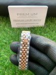Rolex Datejust Ladies 31MM Steel And Rose Gold Two Tone White Dial Wrist Watch