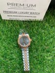 Rolex Datejust Gray Roman Dial ladies Two Tone 31MM Gold Oyster Perpetual Jubilee Bracelet Watch