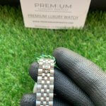 Rolex Datejust Lady 31 Stainless Steel Black Roman Dial Oyster Perpetual Jubilee Bracelet Watch