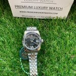 Rolex Datejust Lady 31 Stainless Steel Black Roman Dial Oyster Perpetual Jubilee Bracelet Watch