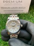 Rolex lady dateJust President 31MM White Diamond Dial Stainless Steel Jubilee Bracelet Wrist Watch 178384