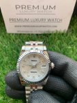 Rolex lady dateJust President 31MM White Diamond Dial Stainless Steel Jubilee Bracelet Wrist Watch 178384