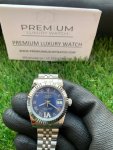 Rolex Oyster Perpetual Datejust 31MM Lady Blue Roman Dial Jubilee Bracelet Watch
