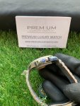 GMT Master II Black Dial Rolex Stainless Steel Orange Ceramic Bezel Jubilee Bracelet