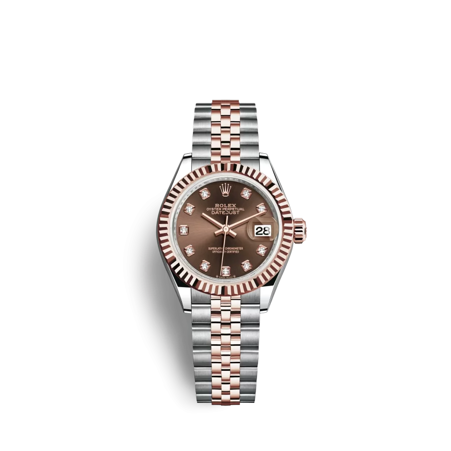 rolex datejust 31mm chocolate