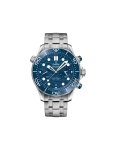 Omega seamaster diver 300m blue Dial Co-Axial Master Chronometer Chronograph 44MM Steel Men’s Watch