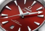 Omega Aqua Terra 38MM Seamaster 150m Co-Axial Master Chronometer  Red Dial Men’s Wrist Watch