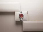 Omega Aqua Terra 38MM Seamaster 150m Co-Axial Master Chronometer  Red Dial Men’s Wrist Watch