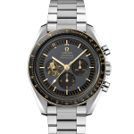 Omega Speedmaster 50th anniversary Moonwatch Apollo 11 Case Moonshine Gold & Black Bezel Black Dial Men’s Watch