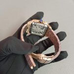 Cartier Skeleton watch Rose Gold White Dial 40MM Stainless Steel