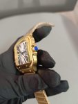 Cartier Santos dumont Skeleton Dial Yellow Gold 40MM Stainless Steel Men’s Watch