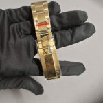 Rolex Daytona all Gold 40MM Black Diamond Dial Yellow Gold Bezel Oyster Bracelet 116508