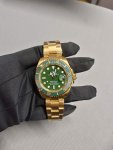 Rolex Submariner Green Gold Date 40MM Amp Ceramic Bezel Oyster Bracelet 116618LN