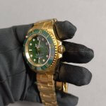 Rolex Submariner Green Gold Date 40MM Amp Ceramic Bezel Oyster Bracelet 116618LN