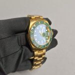 Rolex Submariner Green Gold Date 40MM Amp Ceramic Bezel Oyster Bracelet 116618LN